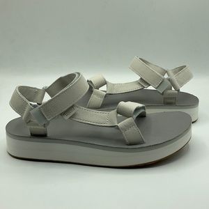 Teva Midform Universal Leather Sandals WGREY